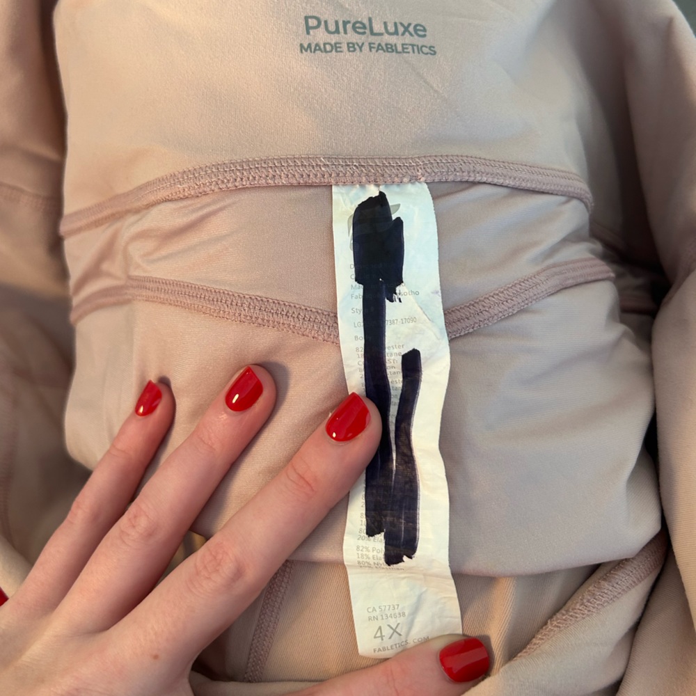 Women's Plus Size Fabletics Pureluxe Leggings | S… - image 3